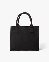 BO&TEE SMALL CANVAS TOTE BAG BLACK
